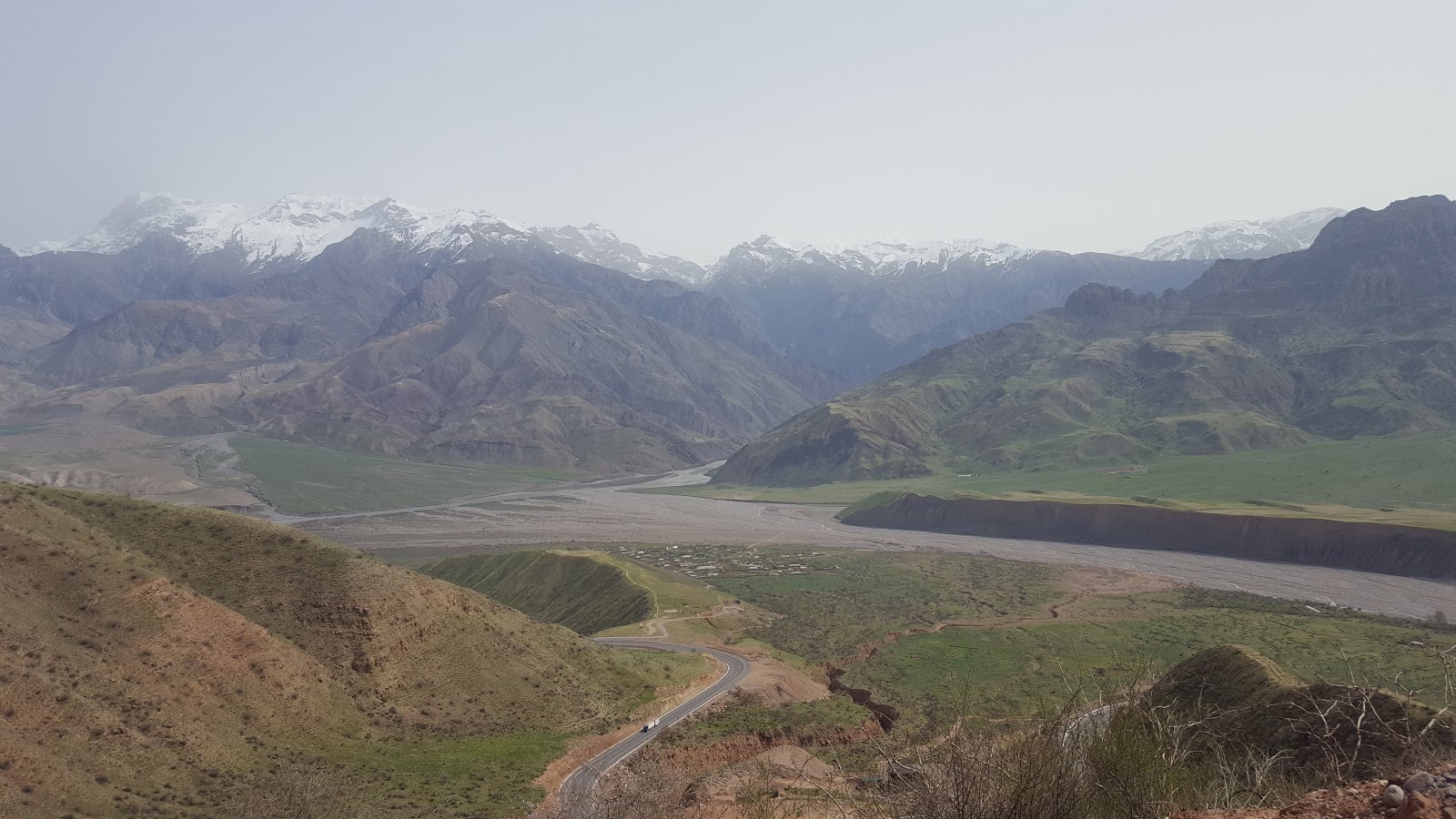 Pamir Highway mountain landscape