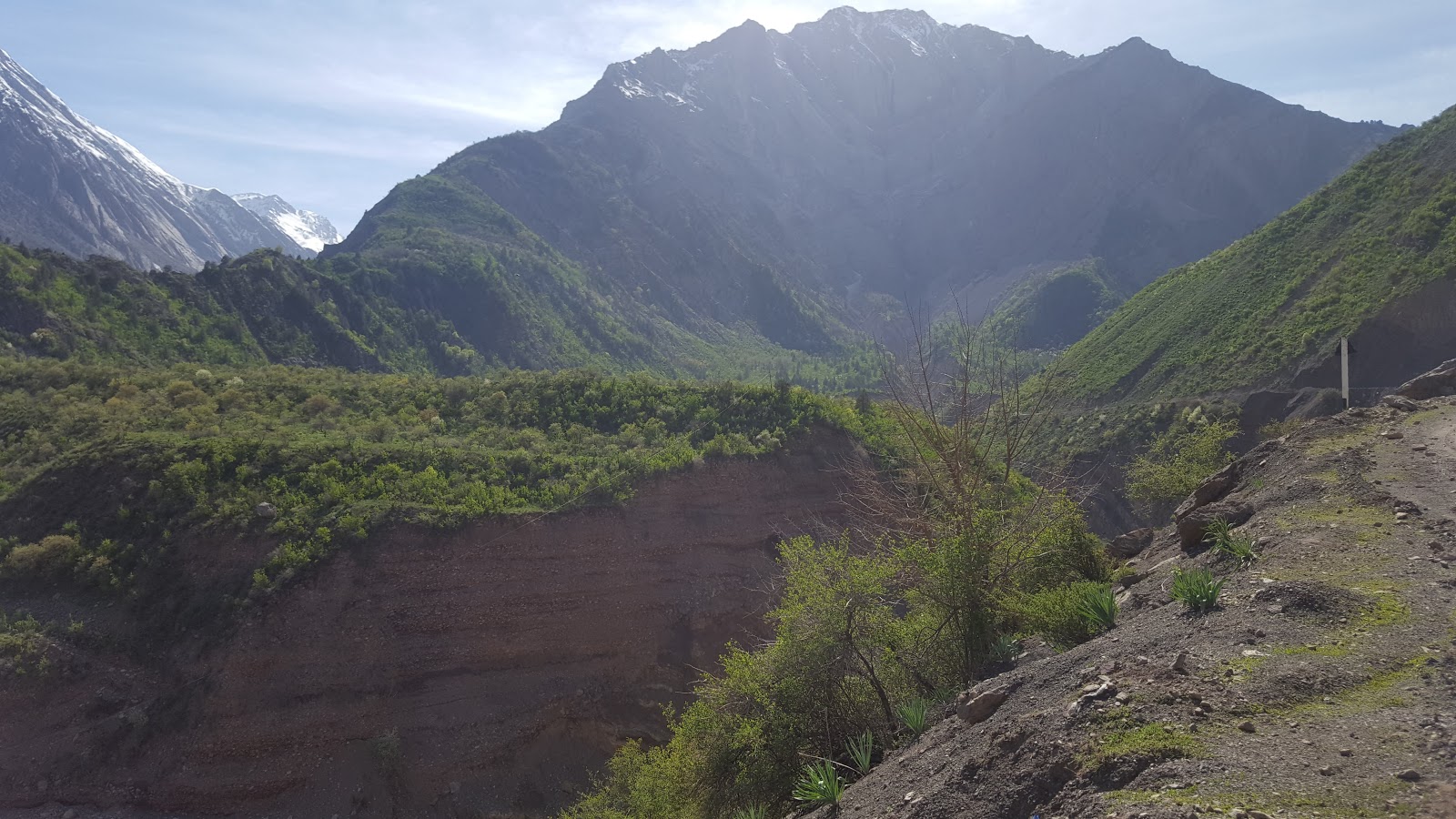 Trekking in the Fann Mountains